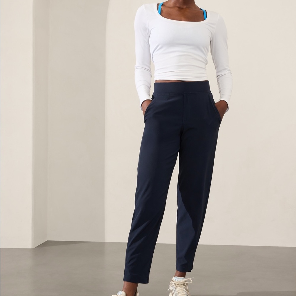 Athleta Navy Brooklyn Pants size 20
